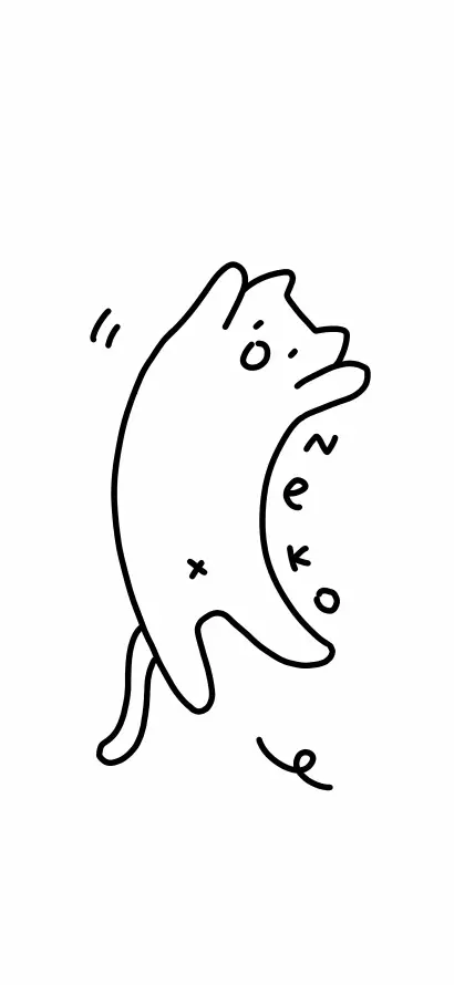 4k卡通壁纸 - 可爱 - 小猫 - 手绘「哲风壁纸」
