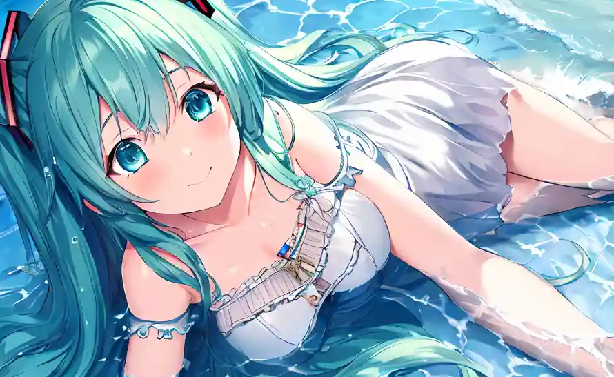 2k夏日壁纸-少女 - 水中-海浪「哲风壁纸」 2k夏日壁纸-少女 - 水中-海浪「哲风壁纸」