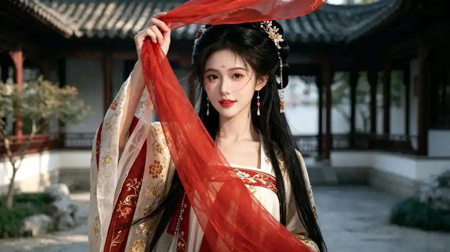 3k发饰壁纸-古典 - 古装-古风「哲风壁纸」
