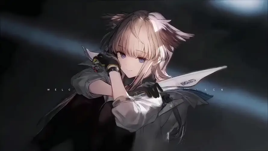 4k侧脸壁纸-冷光 - 外套-少女「哲风壁纸」