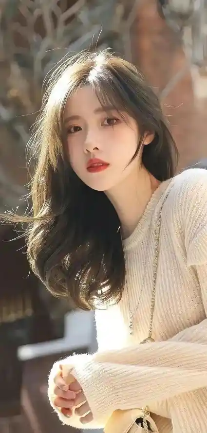 4k少女壁纸 - 户外 - 气质 - 淡妆「哲风壁纸」