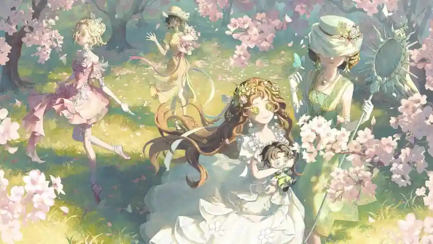 4k医生壁纸-卷发 - 园丁-女孩「哲风壁纸」