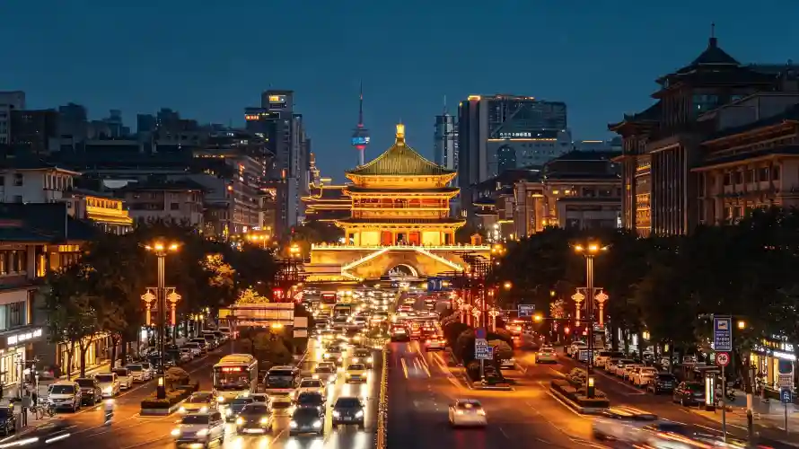 3k夜景壁纸-好看 - 灯火-繁华「哲风壁纸」