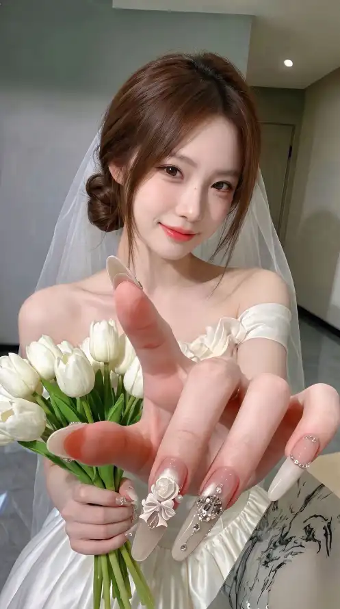 4k头纱壁纸 - 婚纱 - 室内 - 温柔「哲风壁纸」