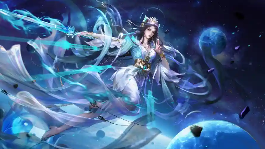 2k仙鹤壁纸-修仙 - 女仙-御空「哲风壁纸」
