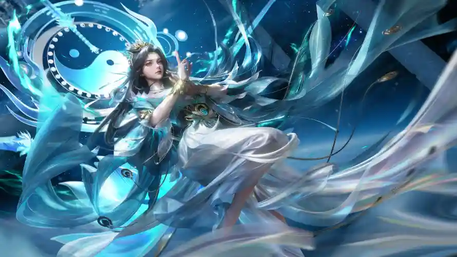 2k仙术壁纸-仙气 - 仙鹤-古风「哲风壁纸」