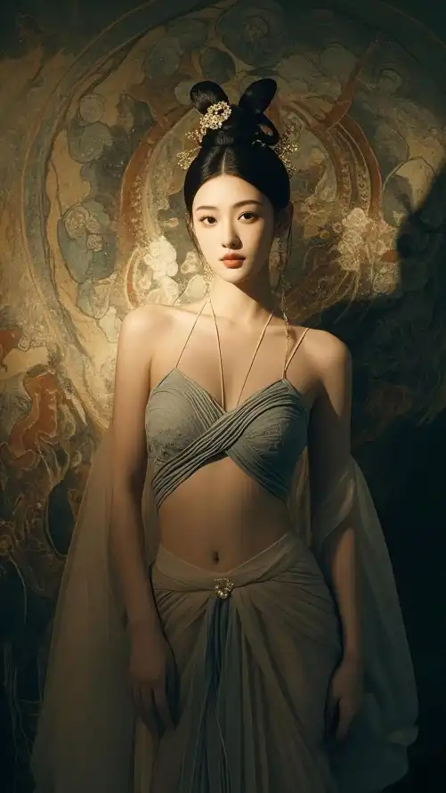4k发髻壁纸 - 古典 - 国风 - 好看「哲风壁纸」