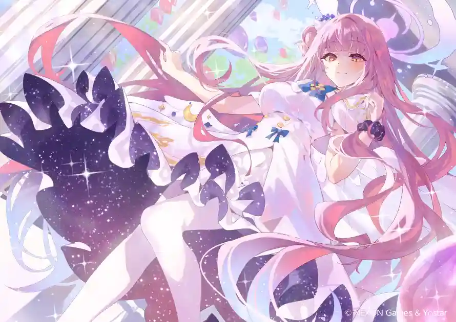 5k少女壁纸-星光 - 未花-梦幻「哲风壁纸」