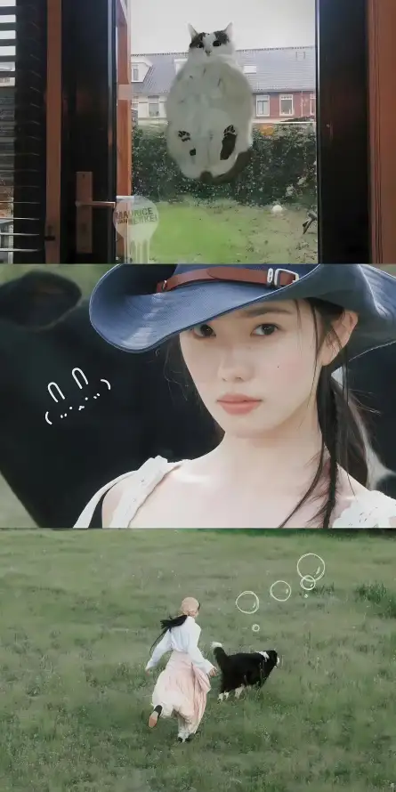4k人像壁纸 - 女生 - 戴帽 - 户外「哲风壁纸」