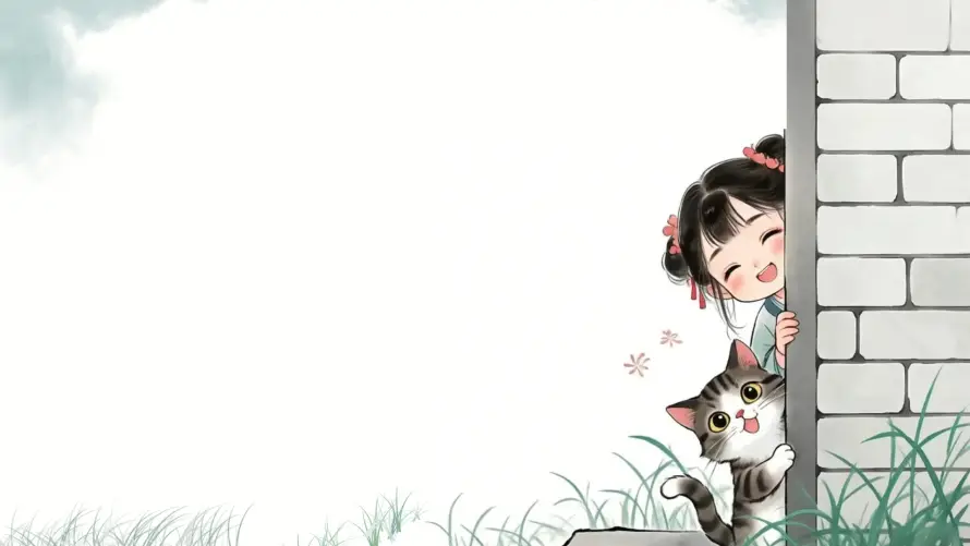 2kQ图壁纸-可爱 - 绿色-青草「哲风壁纸」