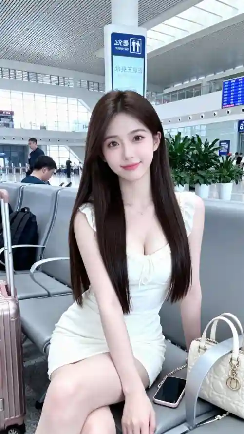 4k坐姿壁纸 - 性感 - 竖屏 - 美女「哲风壁纸」