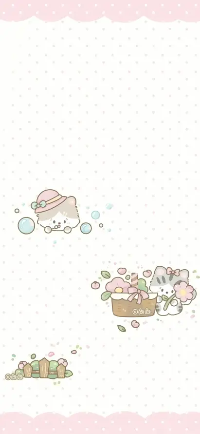 4k卡通壁纸 - 可爱 - 小猫 - 帽子「哲风壁纸」