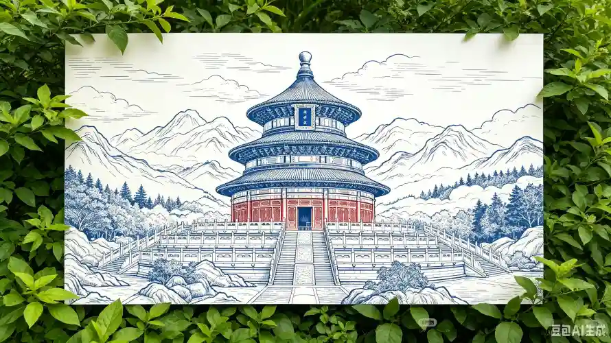 3k好看壁纸-山水 - 树林-石阶「哲风壁纸」