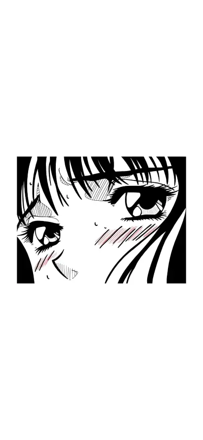 4k害羞壁纸 - 少女 - 插画 - 脸红「哲风壁纸」