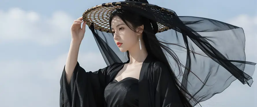 3k侧脸壁纸-古装 - 古风-女侠「哲风壁纸」