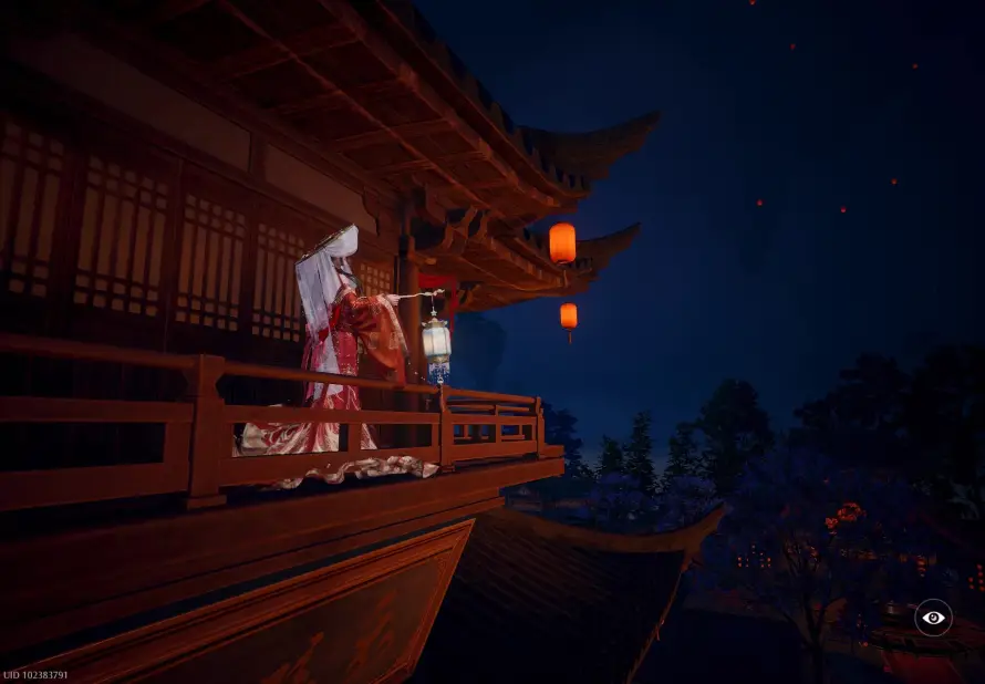 2k古装壁纸-古风 - 夜景-夜色「哲风壁纸」