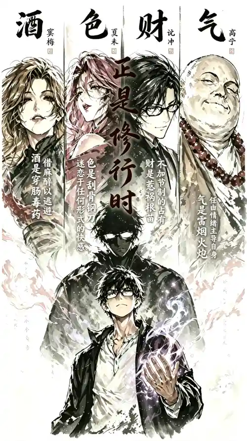 4k全性壁纸 - 国风 - 夏禾 - 异人「哲风壁纸」