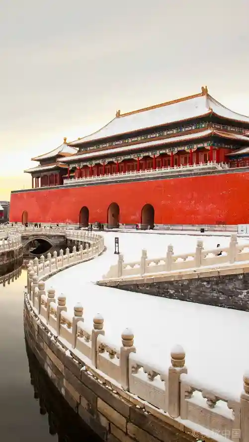 4k冬日壁纸 - 雪 - 古建 - 积雪「哲风壁纸」