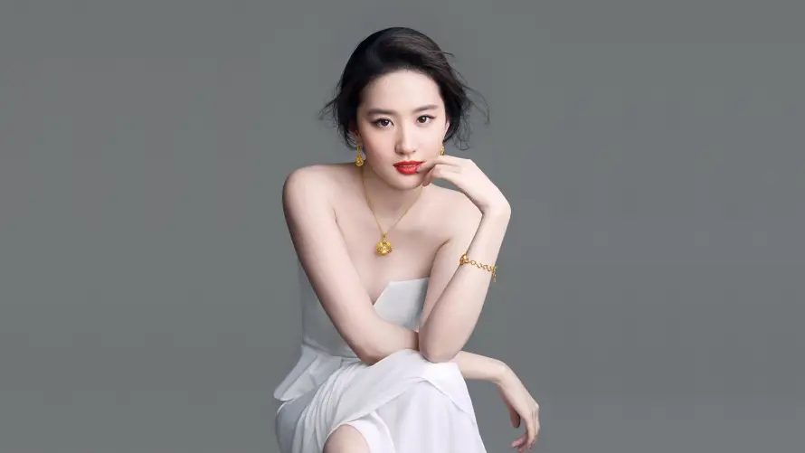 4k优雅壁纸-写真 - 坐姿-女神「哲风壁纸」