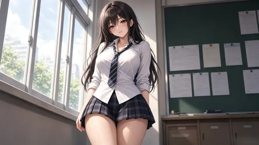 3k制服壁纸-好看 - 教室-校园「哲风壁纸」