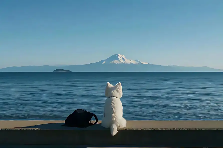 2k大海壁纸-帽子 - 治愈-海景「哲风壁纸」