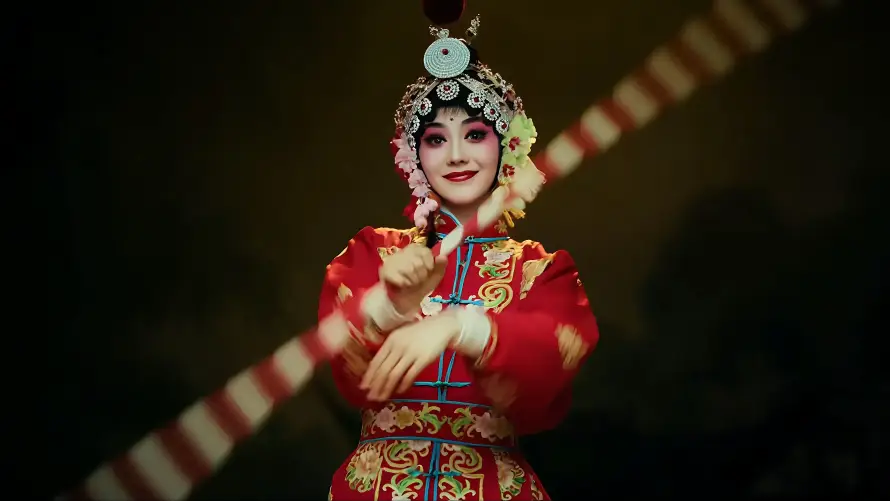 4k主角壁纸 - 戏曲 - 旦角 - 武旦「哲风壁纸」