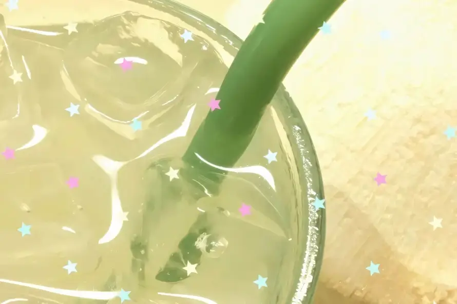 2k冰饮壁纸-手绘 - 插画-星星「哲风壁纸」