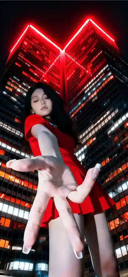 4k伸手壁纸 - 女生 - 好看 - 手机「哲风壁纸」