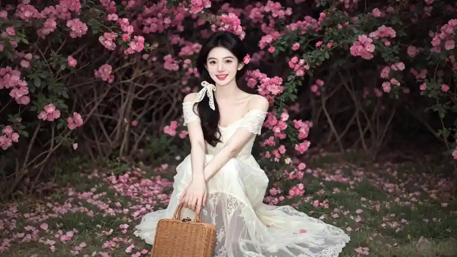 3k写真壁纸-好看 - 少女-户外「哲风壁纸」