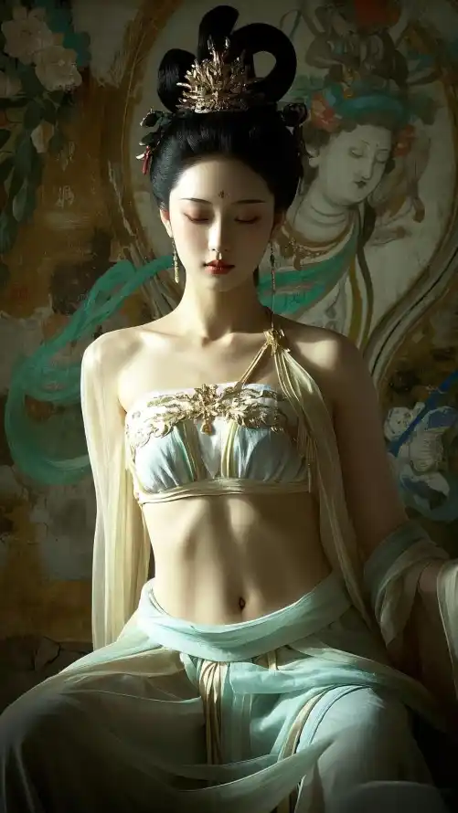 4k发髻壁纸 - 古风 - 国风 - 好看「哲风壁纸」