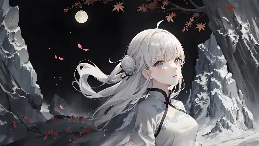4k动漫壁纸-古风 - 国风-夜景「哲风壁纸」