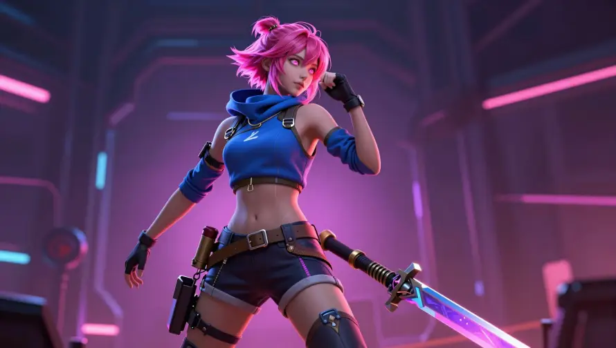 2k短裤壁纸-粉发 - 高清-女特工「哲风壁纸」 2k短裤壁纸-粉发 - 高清-女特工「哲风壁纸」