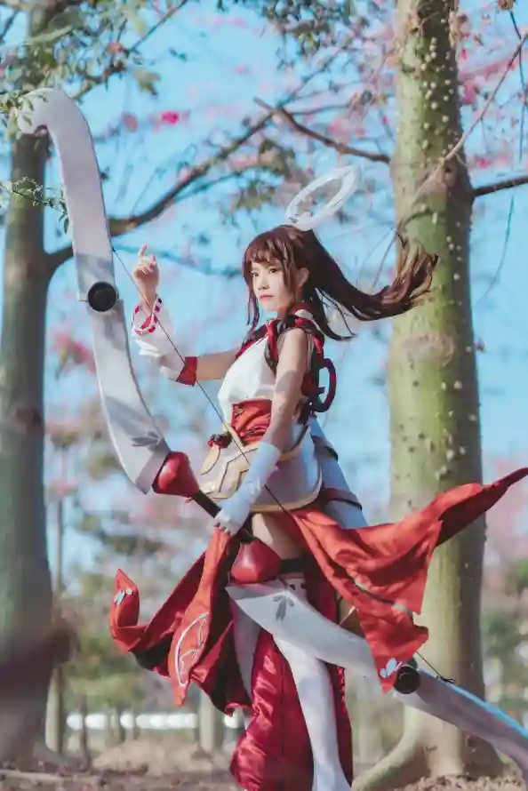 4k伽罗壁纸 - 古风 - 户外 - 持弓「哲风壁纸」