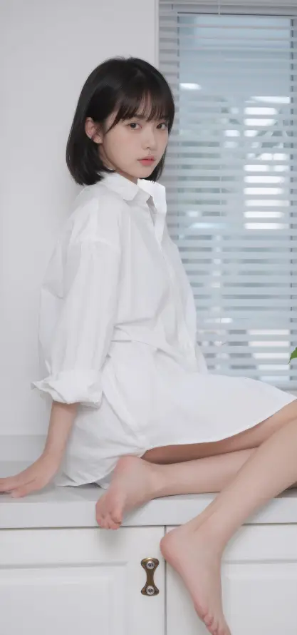 4k好看壁纸 - 室内 - 少女 - 居家「哲风壁纸」