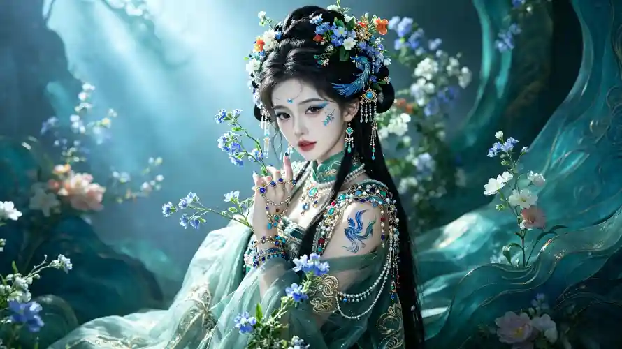 3k仙气壁纸-光影 - 好看-汉服「哲风壁纸」