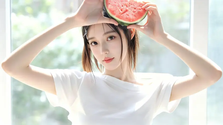 3k人像壁纸-写真 - 夏日-好看「哲风壁纸」