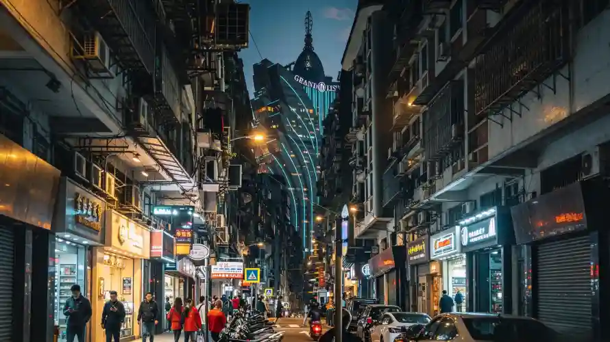 3k商铺壁纸-夜景 - 好看-澳门「哲风壁纸」