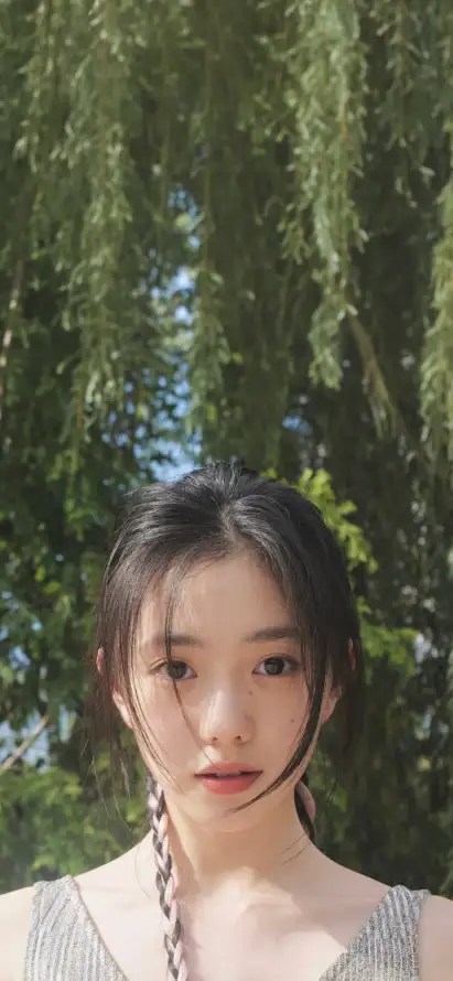 4k吊带壁纸 - 垂柳 - 夏日 - 户外「哲风壁纸」
