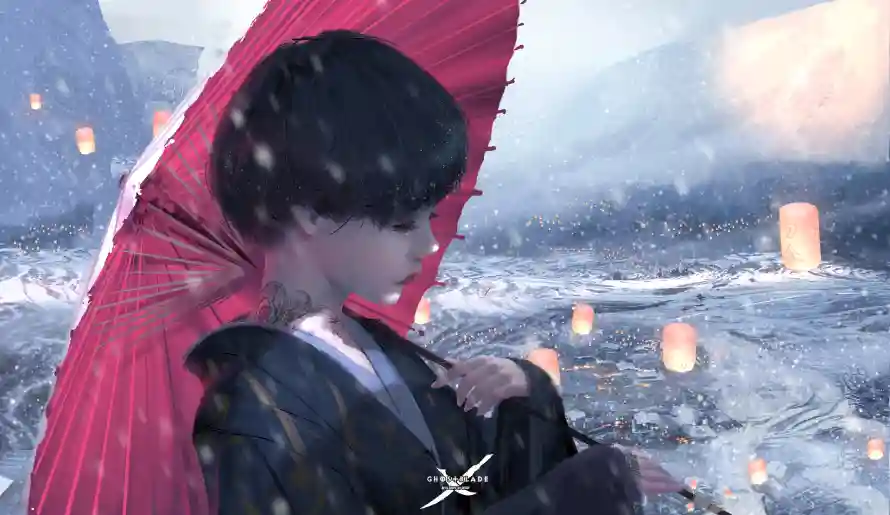 2k侧颜壁纸-厚涂 - 和服-国漫「哲风壁纸」