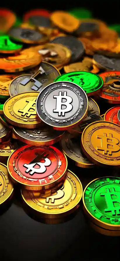 4k投资壁纸 - 金融 - 区块链 - 比特币「哲风壁纸」