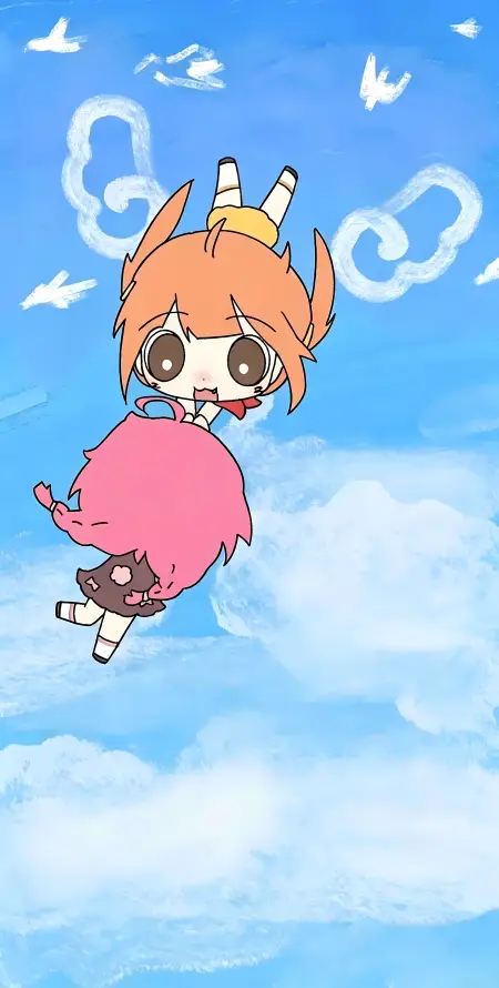4kQ版壁纸 - 卡通 - 可爱 - 少女「哲风壁纸」