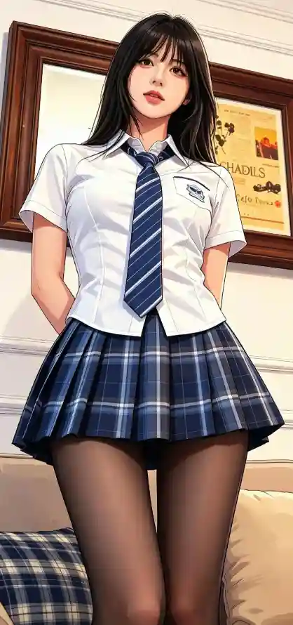 4k好看壁纸 - 室内 - 少女 - 挂画「哲风壁纸」