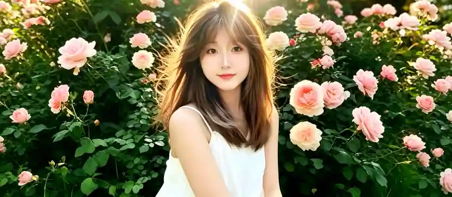 3k女生壁纸-少女 - 户外-治愈「哲风壁纸」