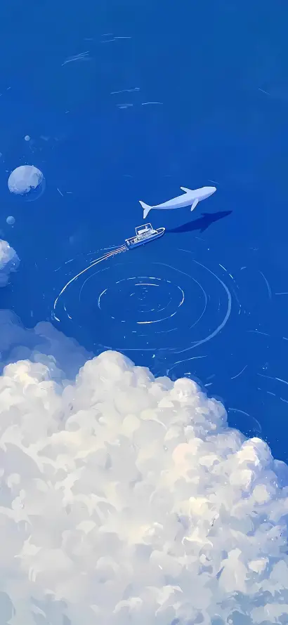 4k云海壁纸 - 创意 - 卡通 - 天空「哲风壁纸」