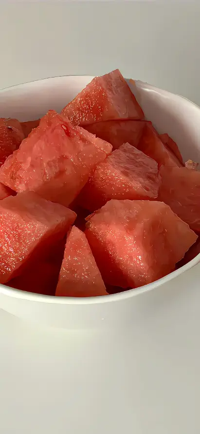 4k果肉壁纸 - 水果 - 白碗 - 美食「哲风壁纸」