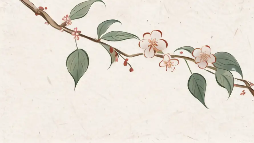 3k国画壁纸-花 - 国风-工笔「哲风壁纸」