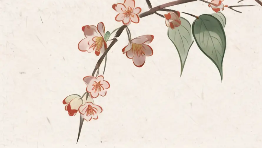 3k国画壁纸-花 - 国风-植物「哲风壁纸」