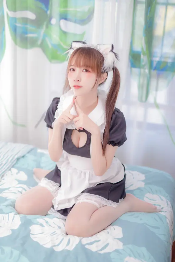 4k可爱壁纸 - 女仆 - 室内 - 少女「哲风壁纸」