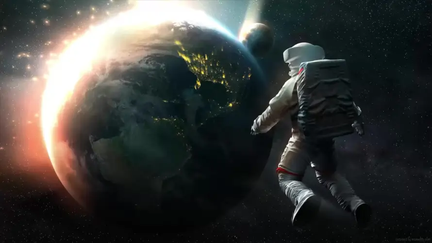 4k地球壁纸-太空 - 宇宙-星光「哲风壁纸」