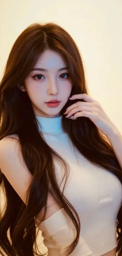 4k人像壁纸 - 温柔 - 美女 - 长发「哲风壁纸」